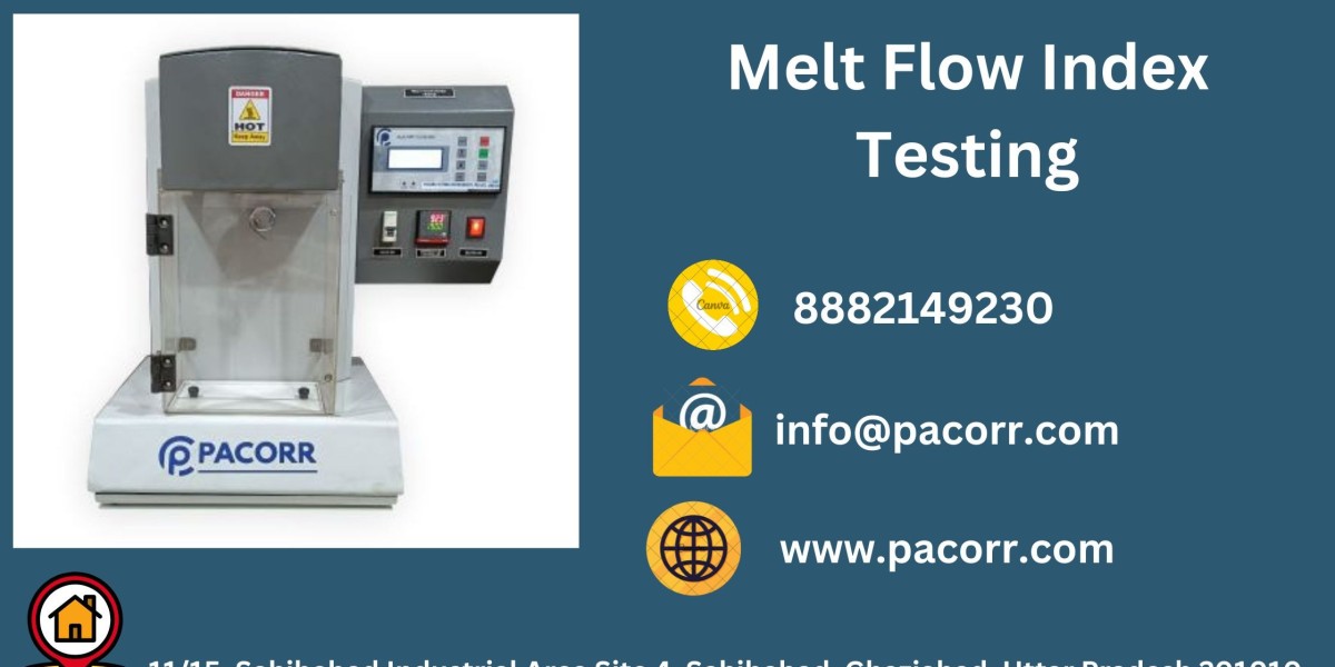 How the Melt Flow Index Tester by Pacorr.com Revolutionizes Plastic Quality Testing Across Industries